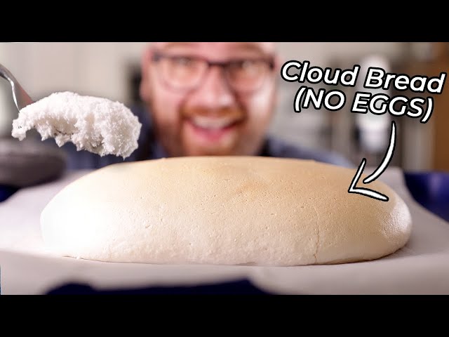 Making TikTok CLOUD BREAD without EGGS