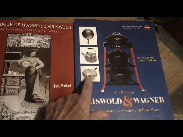 Wagner and Griswold  cast-iron guide books