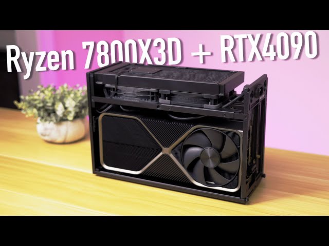 The smallest water cooled RTX 4090 Gaming PC build