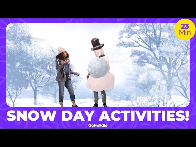 Snow Day Activities! | Compilation | GoNoodle