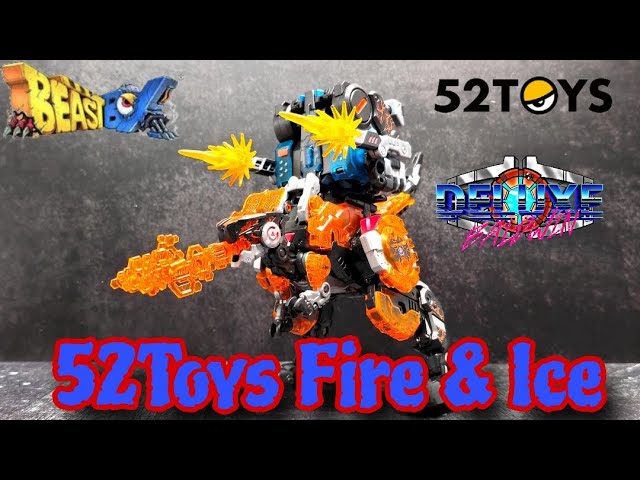 Fire & Ice? 52Toys Beast Box 8th Anniversary BB-46PR Pyromancer & BB-02CR Cryomancer