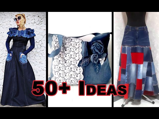 50 Genius Ways to Upcycle Your Jeans for a New Wardrobe