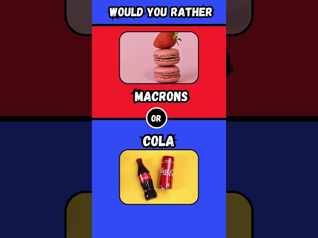Would You Rather..?  #guess #wouldyourather #wouldyouratherchallenge