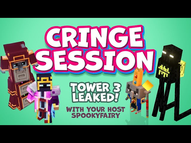 MINECRAFT DUNGEONS TOWER 3 LEAKED! - CRINGE SESSION