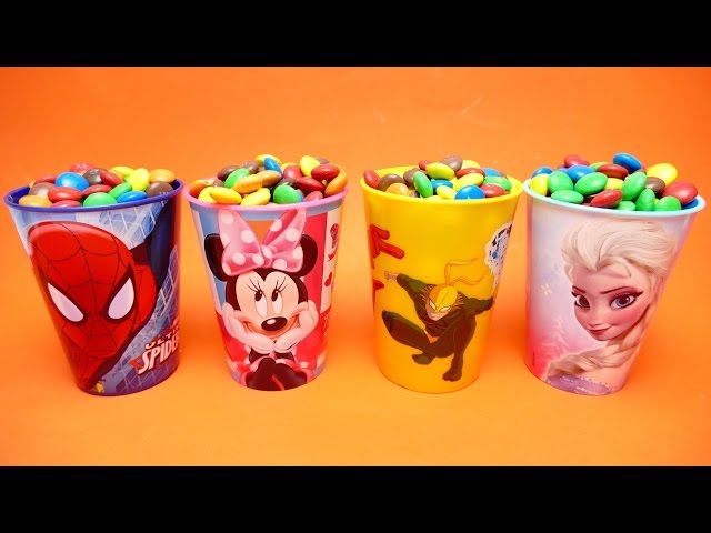 Tsum Tsum Masha Paw Patrol Nursery Rhymes Candy Surprise Toys Spiderman