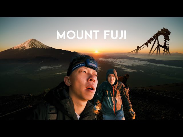 Here's how I CONQUERED Mount Fuji and Fuji-Q Highland