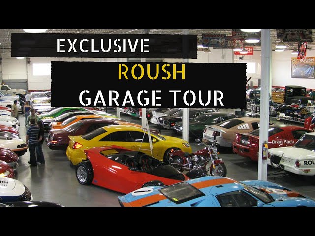 MUSTANG LOVERS HEAVEN | 100+ CAR COLLECTION | ROUSH GARAGE TOUR
