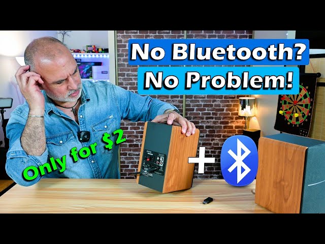 Connect any speaker to Bluetooth