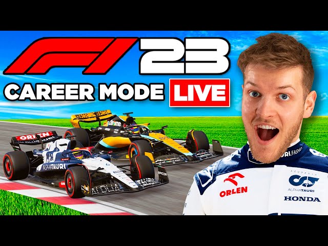 F1 23 Career Mode Gameplay Playthrough, F1 World & More | LIVE 🔴