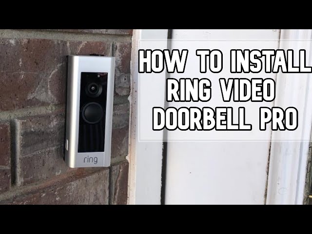 How to install Ring Video Doorbell Pro on brick plus Ring Transformer Kit video #ring #ringdoorbell