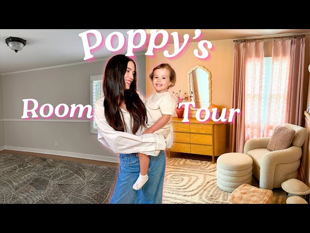 Poppy's Bedroom Makeover: Stunning Before and After Tour | Kids' Room Transformation Ideas 2024