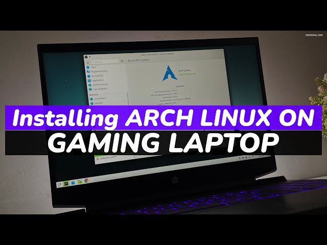 Installing Arch Linux On Gaming Laptop 🤩 || Arch Linux Installation GUIDE 2023 (Easy Tutorial)