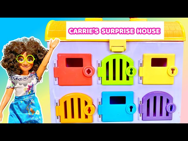 Carrie's Surprise House What's Inside DIY with Encanto Mirabel