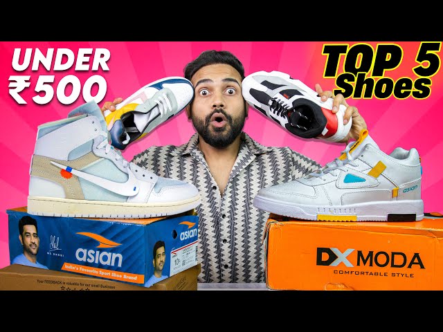 TOP 5 Shoes Under ₹500 || Best Sneakers Shoes For Boys ₹500
