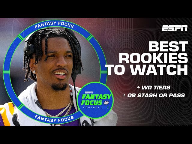 The Best Rookies to Watch For!! 👀🚨  | Fantasy Focus  🏈