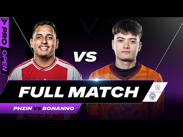 PHZIN VS BONANNO | FULL MATCH | FC PRO OPEN WEEK 2 GROUP B