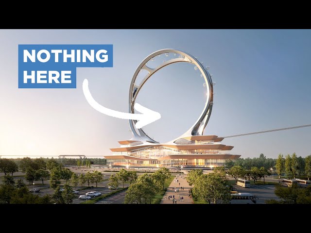 The Insane Engineering of South Korea's Spokeless Ferris Wheel
