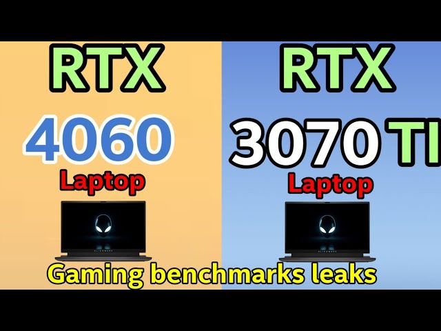 RTX 4060 M VS RTX 3070TI M VS RTX 3060M Gaming benchmarks leaks 1080p + 1440p which is the best GPU