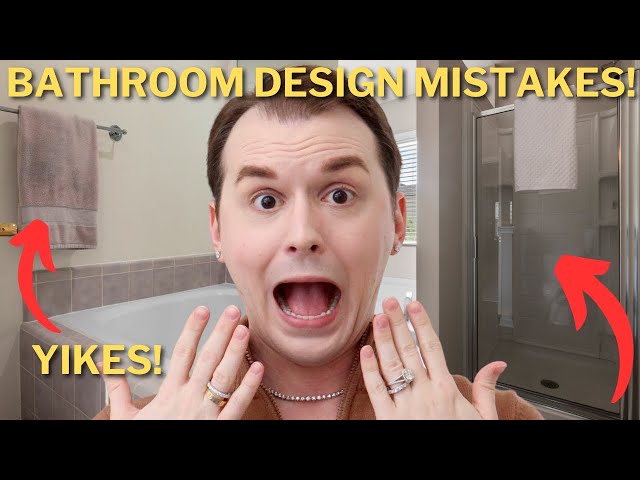 6 Bathroom Design Ideas You Should Avoid!