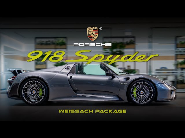 Porsche 918 Spyder "Weissach Package" | One from the Holy Trinity of Cars | In Detail | 4K Quality