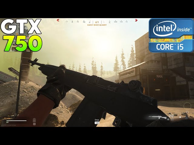 Call Of Duty Warzone Test On GTX 750 1GB