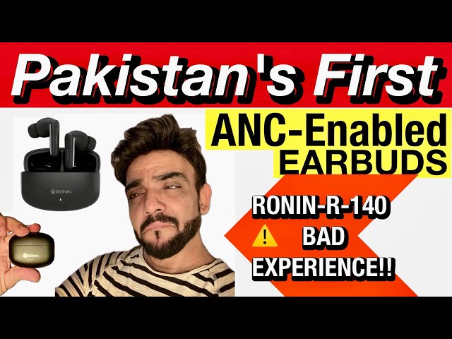 Ronin R-140 Earbuds Review: Received a Faulty Piece! 😡 | Must-Watch!
