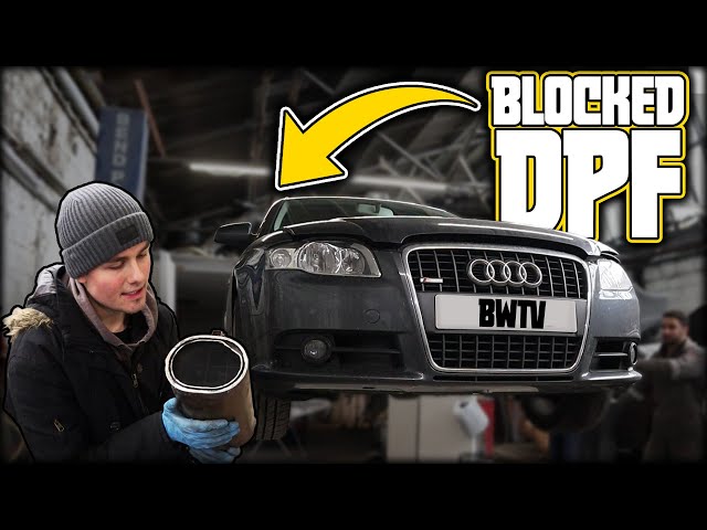 What Does a Blocked DPF Look Like on a Audi A4 TDI?