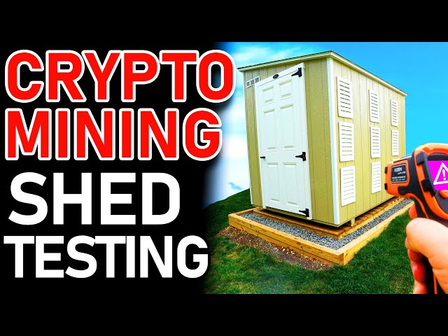 Is My BITCOIN CRYPTO MINING Shed Working as Expected? | Building a Crypto Mining Shed