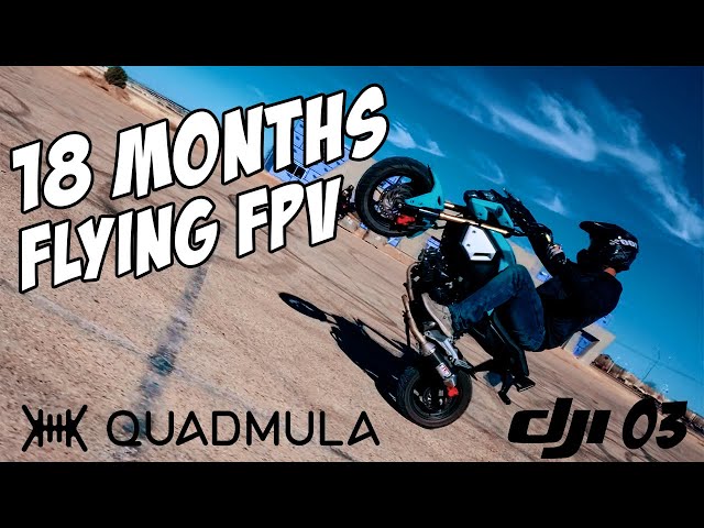 Flying FPV drones for 18 months looks like this...well maybe // Quadmula Siren F5 Split and DJI O3