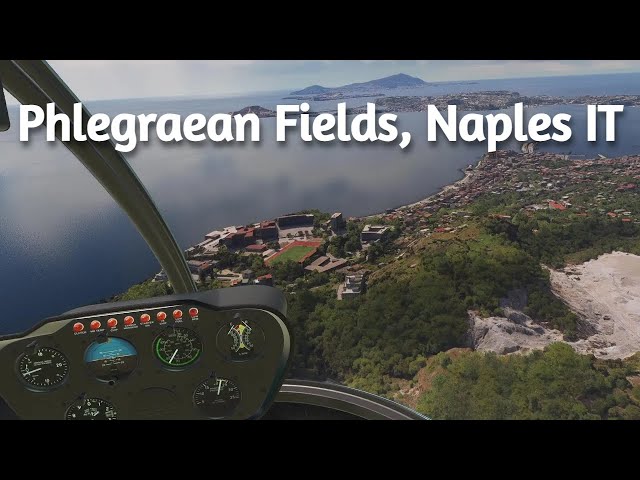 [MSFS] Campi Flegrei: on Top of a Huge Volcano! | DLSS ULTRA Quality | Meta Quest 3 RTX 4080S