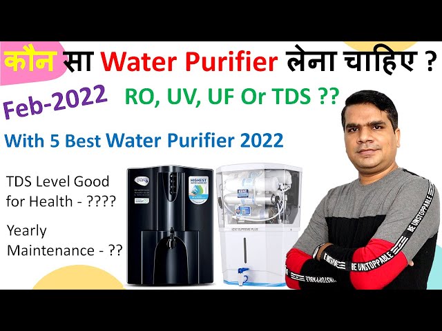Top 5 Best Water Purifier in India 2022 [RO+UV+UF+TDS Controller] Best RO Water Purifier 2022 |