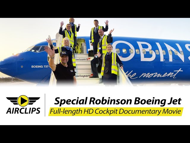 Paradise Jet ☀️🏖 TUI Boeing 737-800 to Robinson Club Cyprus, Ultimate Cockpit Movie [AIRCLIPS]