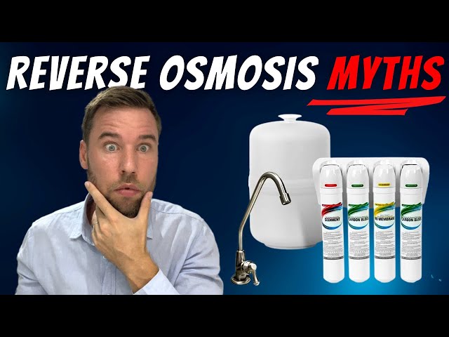 REVERSE OSMOSIS MYTHS! (The Truth Behind Remineralization, Waste Water, And More)