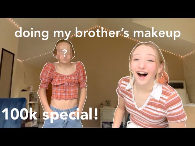 doing Max’s makeup 😂 *100k special!*