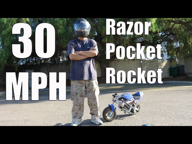 From 24V to 60V upgrade: Razor Pocket Rocket Electric motorbike