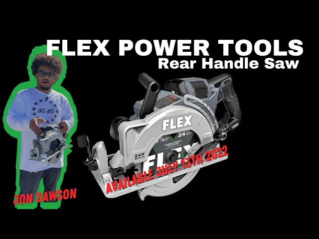 Flex Tool rear handle saw