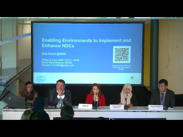 Enabling Environments to Implement and Enhance NDCs