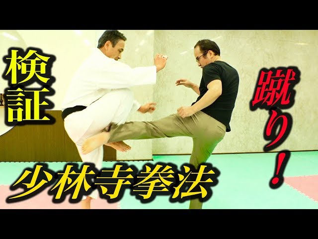 ShorinjiKempo, Amazing Low kick control! 【English and Spanish subtitles 】