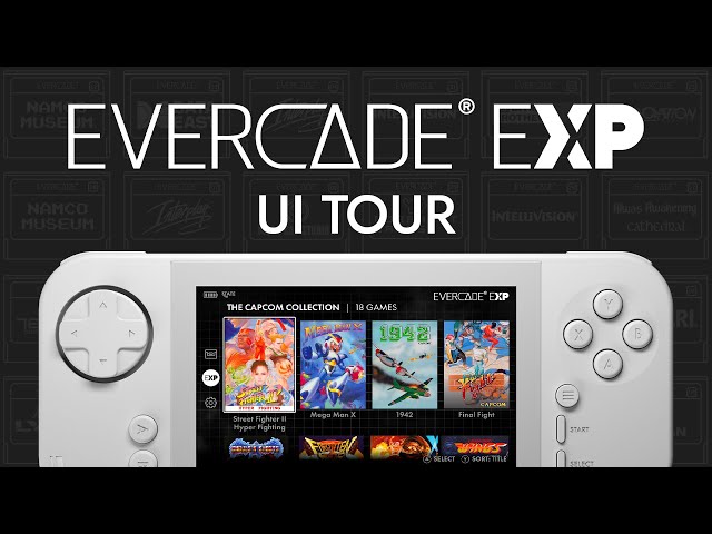 Evercade EXP User Interface Tour