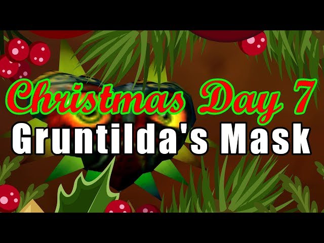 Banjo Kazooie Gruntilda's Mask - Christmas Day 7