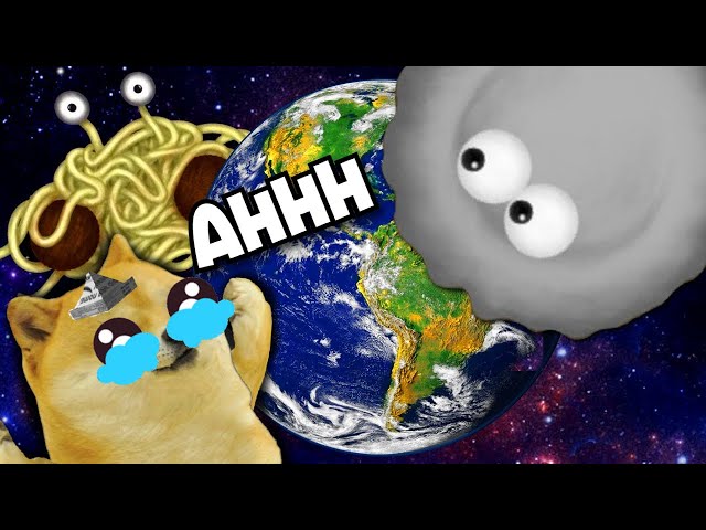 ME COMO TODO EL UNIVERSO!  - Juegos con cheems - Tasty planet forever