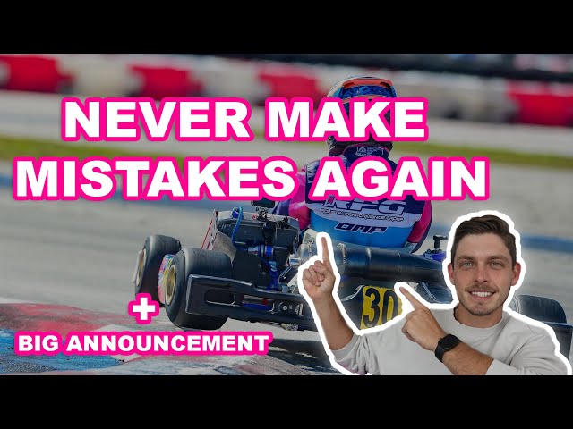HOW TO STOP MAKING MISTAKES + BIG ANNOUNCEMENT