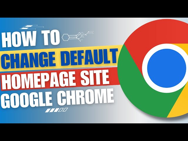 How to change default homepage in Google Chrome [EASY GUIDE]