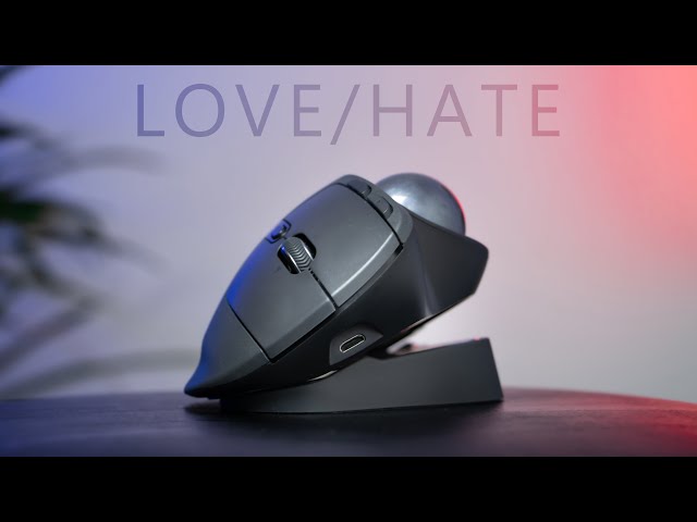 Logitech MX Ergo Mouse Review (a LOVE/HATE story)