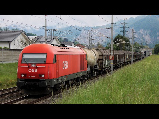 Steirischer Bahnverkehr in Stübing mit ÖBB 1116, 1144, 1216, 2016, Railjets und Mehr.....