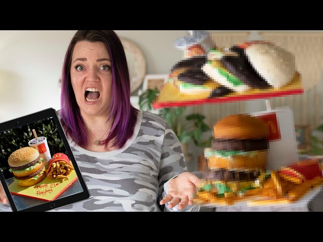 I ordered EPIC MCDONALD'S Cakes from an At-Home vs. PRO Bakery!