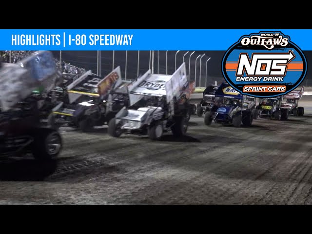 World of Outlaws NOS Energy Drink Sprint Cars I-80 Speedway, August 27, 2021 | HIGHLIGHTS