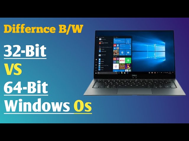 Difference Between 32-Bit and 64-Bit OS | Processor | Software | Aazz Ahmad