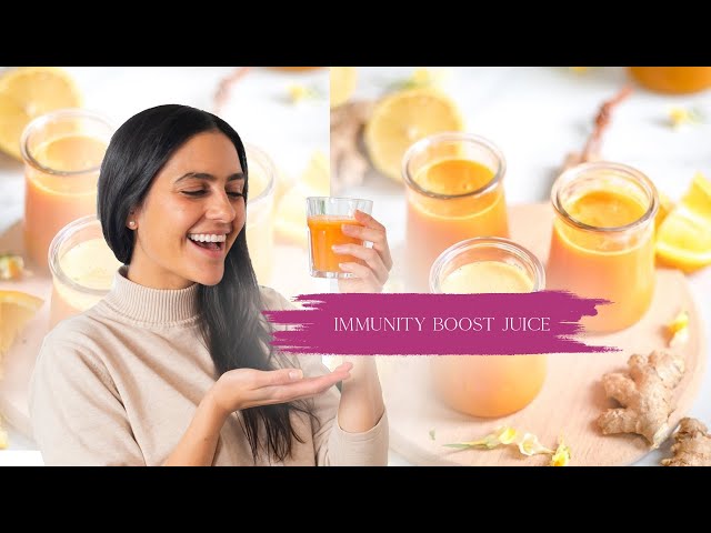 Immunity Boost Juice | Easy Detox Juice Recipe | Fight Cold and Flu!