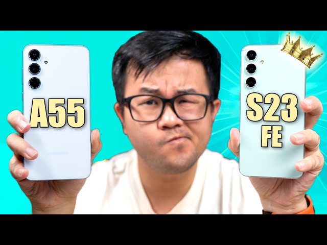 Flagship Samsung TAHUN LALU atau Midrange TERBARU? Samsung A55 vs S23 FE